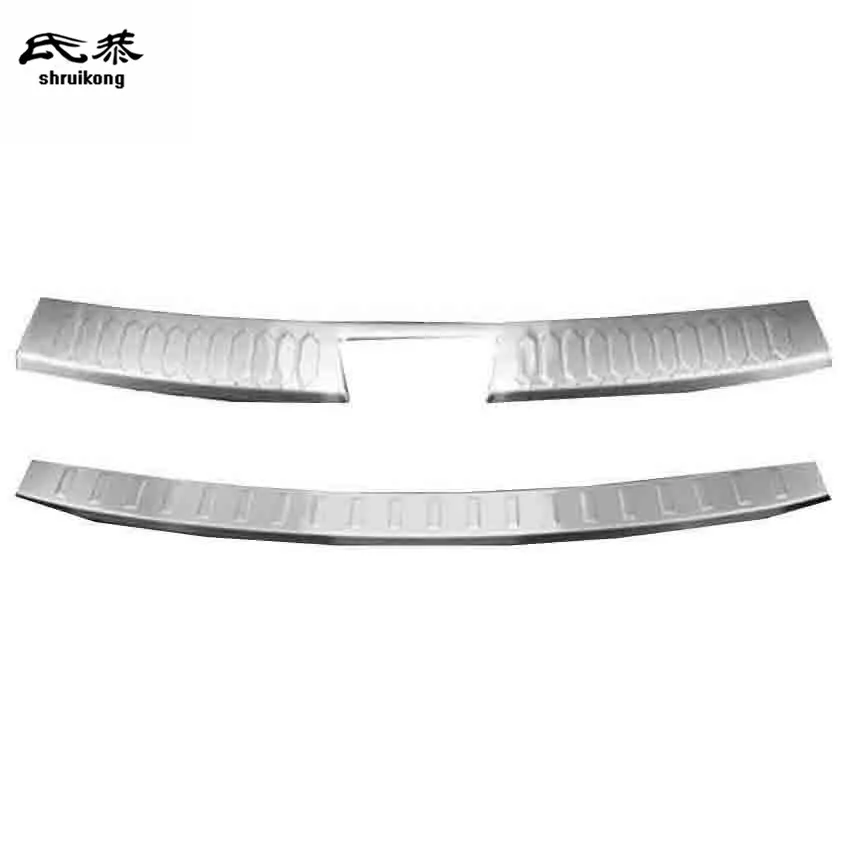 

1SET Stainless Steel For 2014-2020 Zotye T600 / T600 COUPE / T600 Sports BRear Door Sill Trunk Protection Pedal Cover Sequins