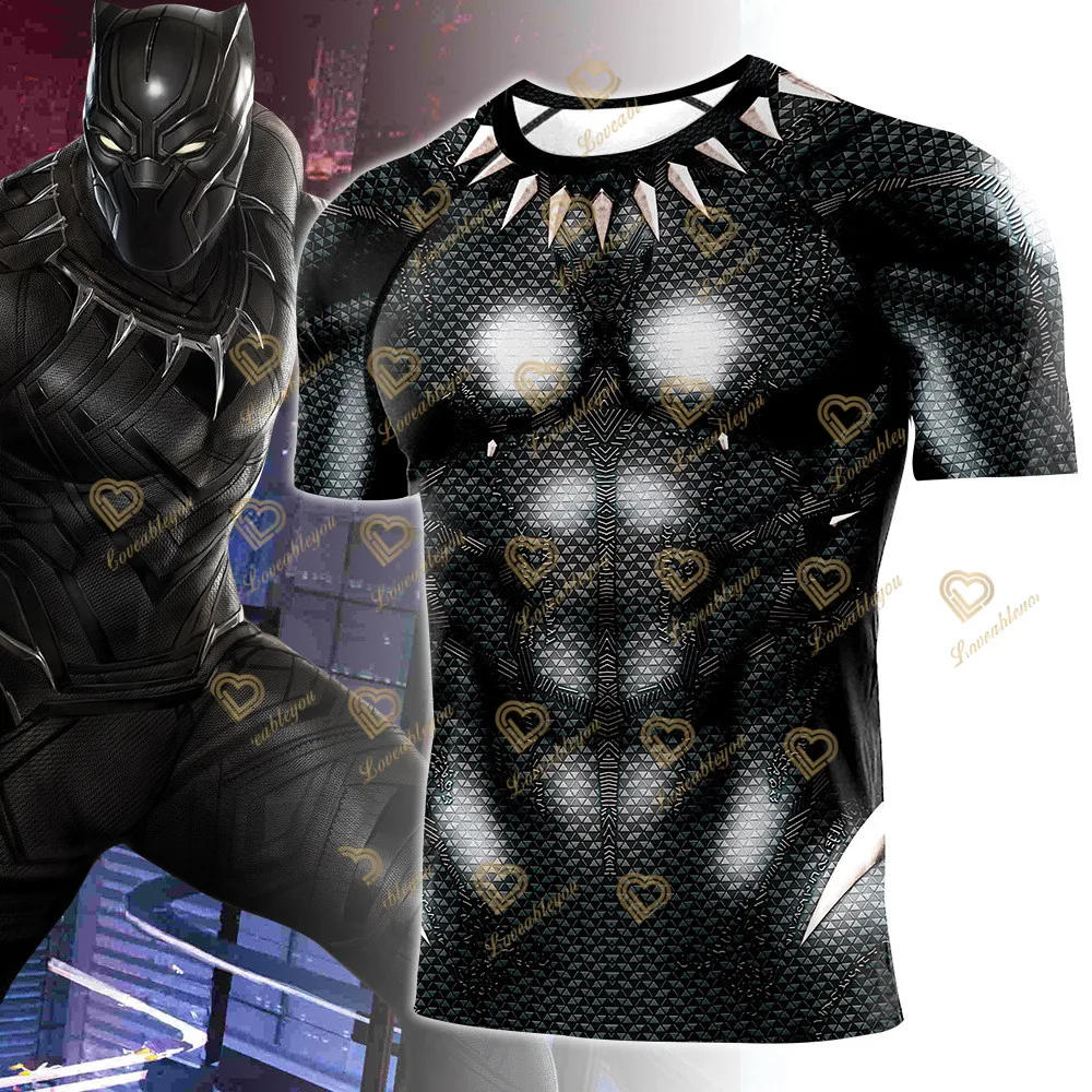 Футболка Мужская/Женская компрессионная с 3D-принтом мстители |