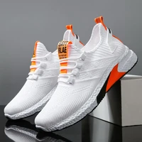 mens mesh breathable running shoes gym sneakers outdoor comfortable fitness trainer sport lightweight walking jogging shoes