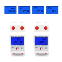 electric meter single phase 220v 230v 50 60hz current protector multifunctional overload protection replacement for ddm15sd