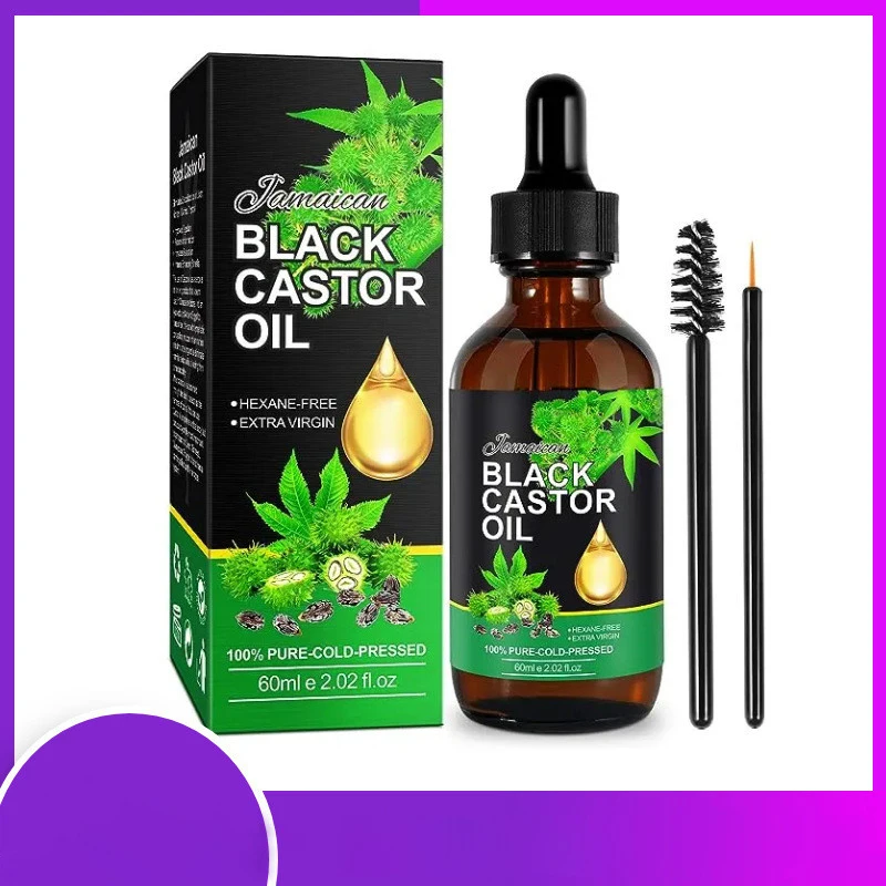 

Castor Oil Portable Anti-alopecia Moisturizing Comfortable Safe Ingredients Essential Oils Hair Care Essential Oil Generic