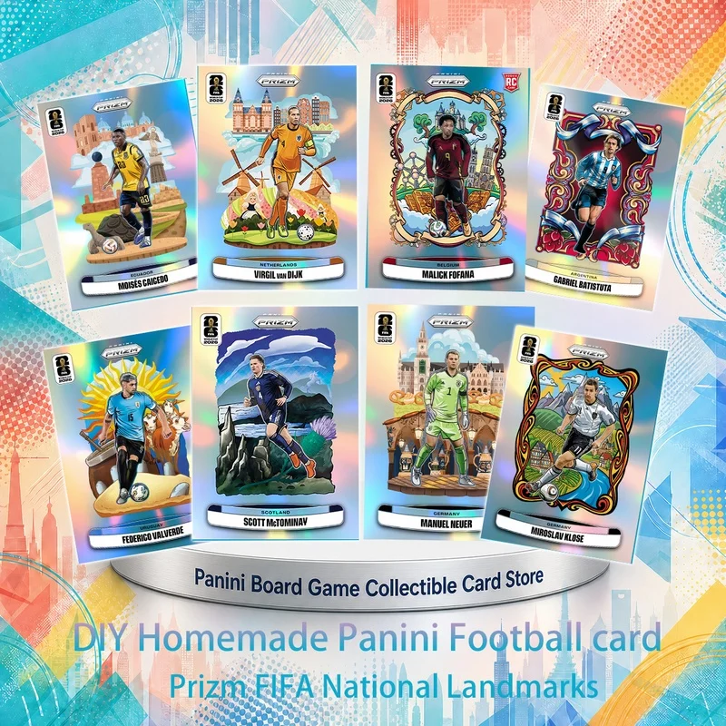 Коллекционные футбольные карточки DIY: Panini 2026 FIFA, Криштиану Роналду, Месси, Новый год, Пасха, Халанд (art.: 3920dc1f7a5da) - 3920dc1f7a5da