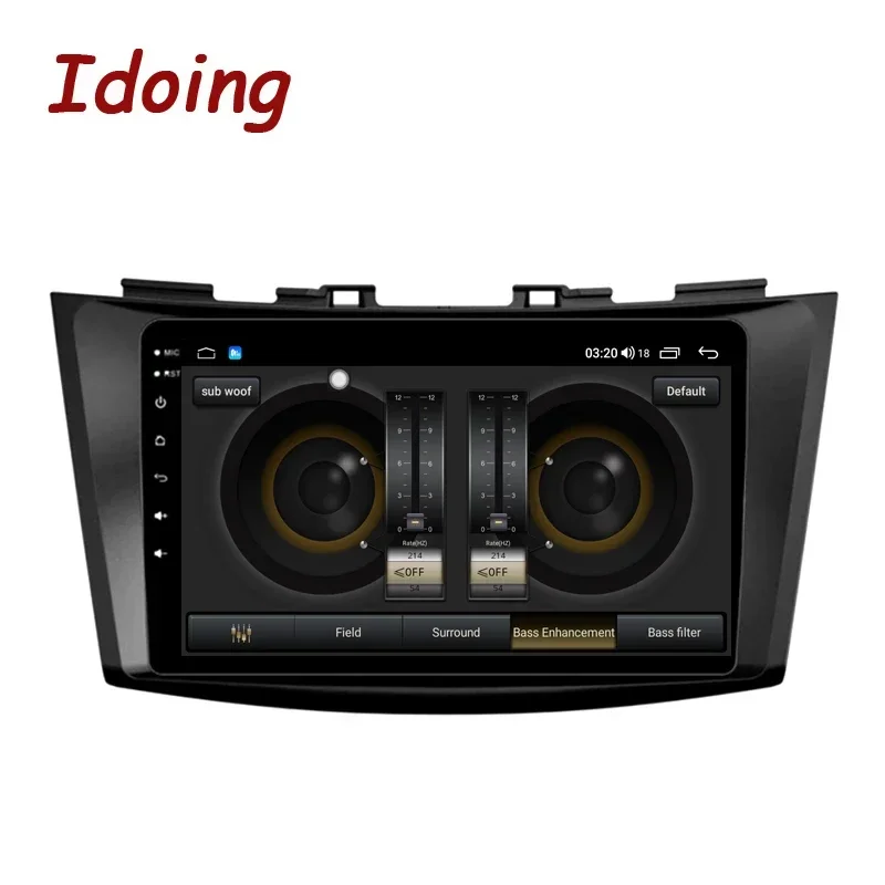 Idoing 9-дюймовый головной блок автомобильный стерео мультимедийный плеер для Suzuki