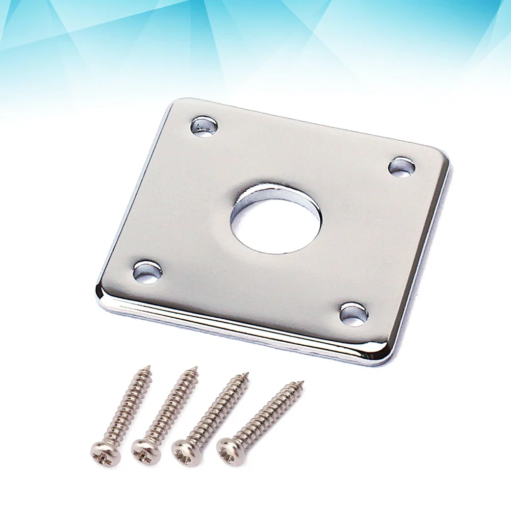 Квадратная пластина для гитарного разъема выходной входный разъем гитары