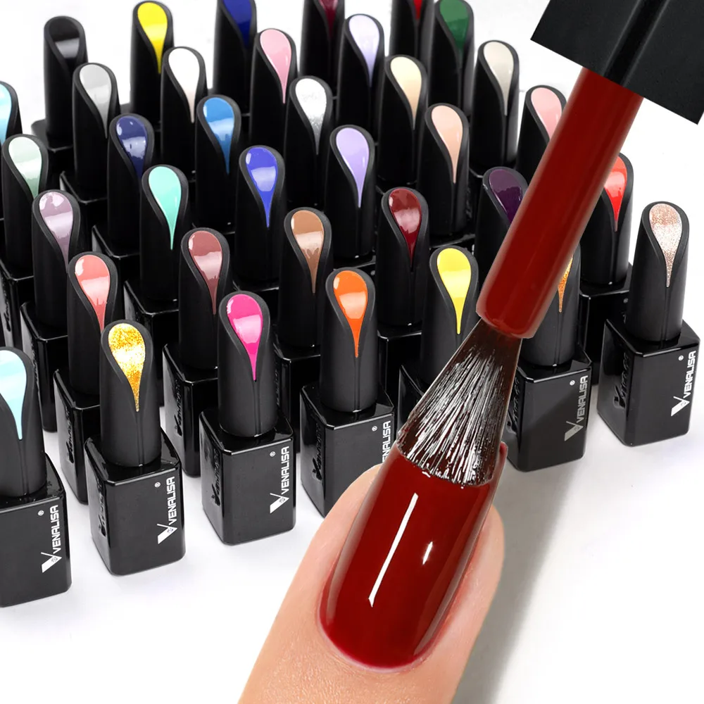 VENALISA Long Wear Diamond Top Coat Супер глянцевый анти-желтый гель-лак для ногтей UVLED