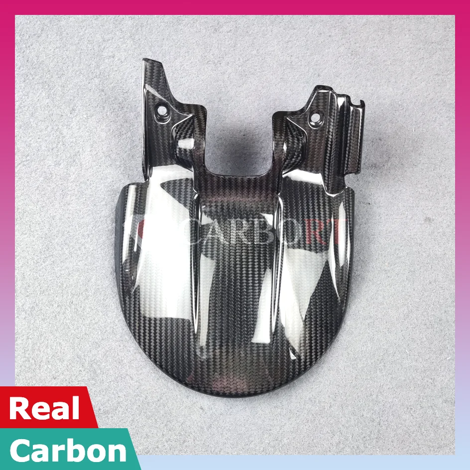 

For Aprilia RS660 RS 660 Carbon Fiber Rear Fender Hugger Mudguard Mud Splash Guard Fairing 2021 2022 Cowl Protection Cover Panel