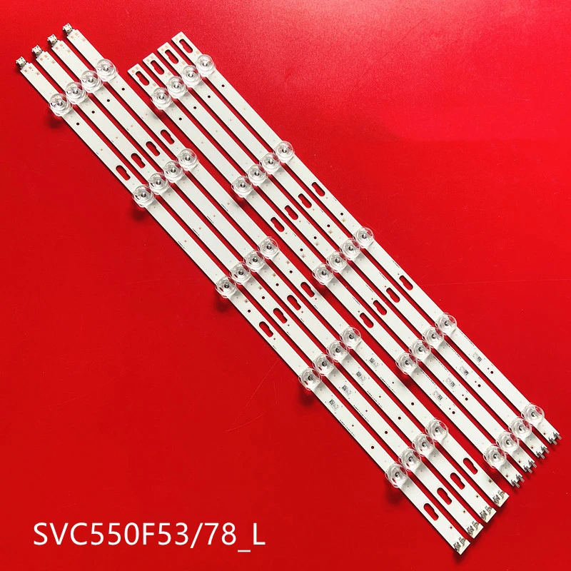 8 шт., подсветка для Sam sung UE55TU8000 UE55TU7100 UE55TU7000 UE55TU7020K UE55TU7092U UE55TU7125 UA55TU8000 UA55TU7000
