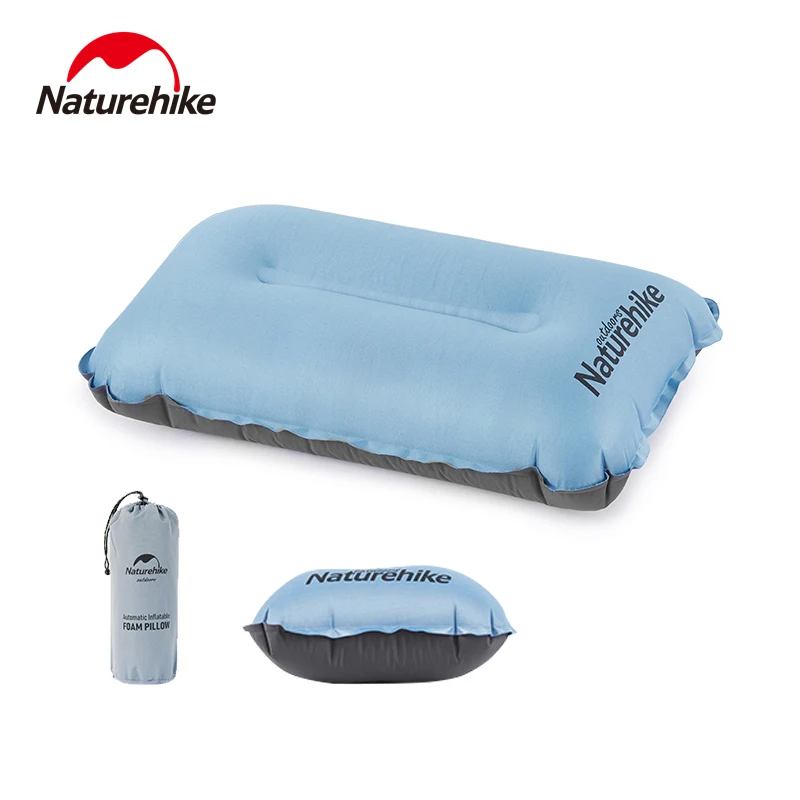 Самонадувающаяся подушка Naturehike сверхлегкая губчатая воздушная портативная