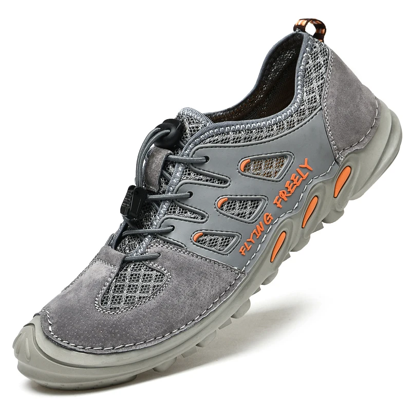 Кроссовки мужские Нескользящие Уличная обувь для походов на горы скалолазания