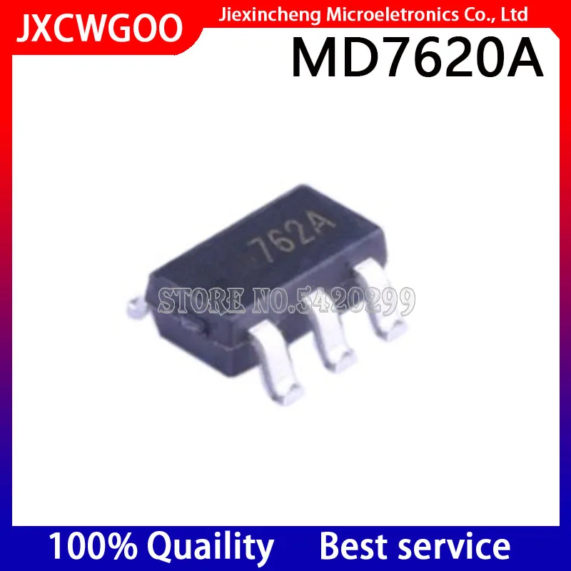 

100PCS/LOT MD7620A 762A MD7620 SOT23-6 New original Driver IC