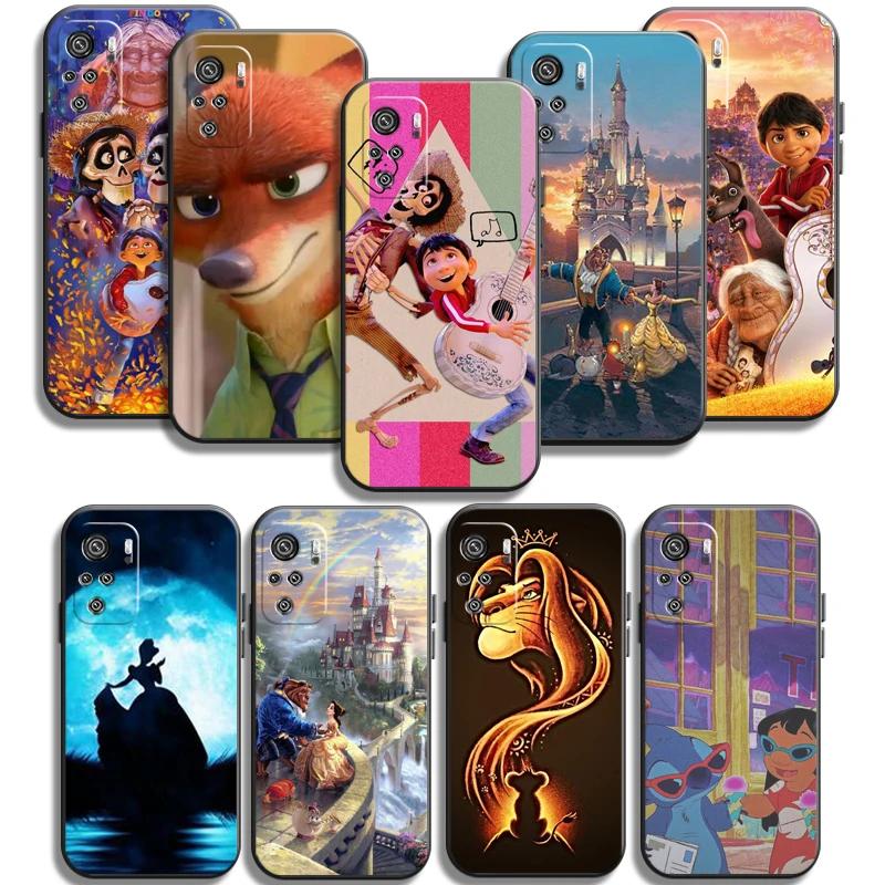 

2022 Disney Cartoon Phone Cases For Xiaomi Redmi Note 8 Pro 8T 8 2021 8 7 8 8A 7A 8 Pro Coque Back Cover Soft TPU