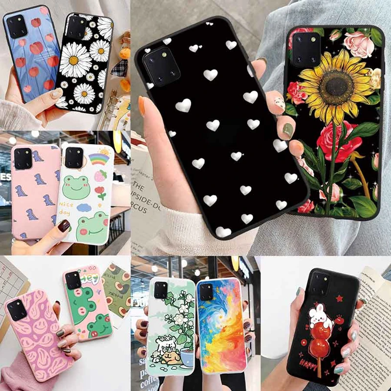 Чехлы для телефонов Samsung Galaxy Note 10 Lite Pro + A81 силиконовые противоударные мягкие