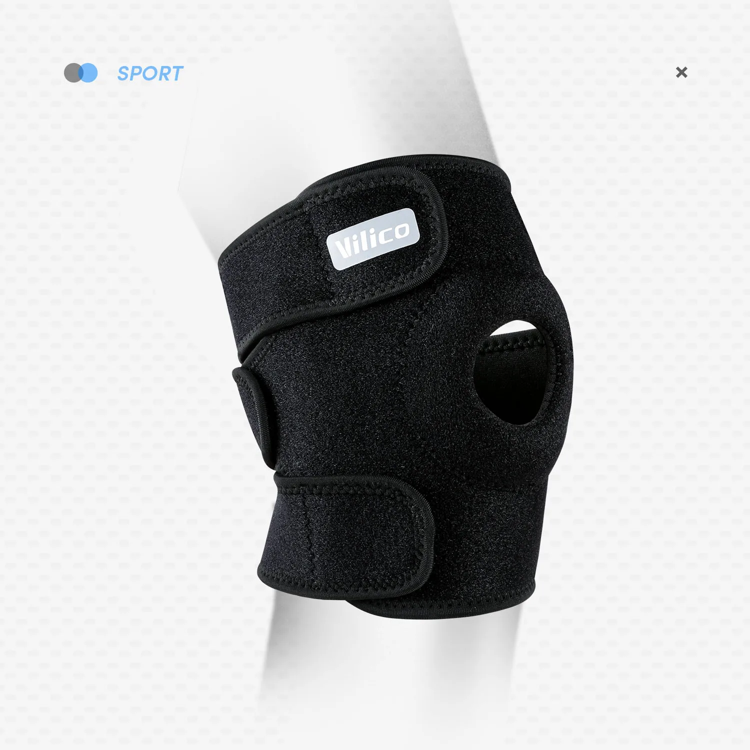 1 Шт. Профессиональный Наколенник Для Фитнеса Vilico Защиты Колена Скалолазания