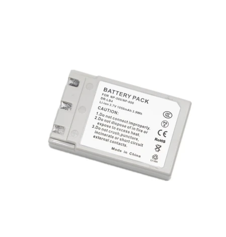 Аккумулятор NP-500 NP-600 для Minolta DiMage G400 G500 G600 Konica DR-LB4 Revio KD-310Z 400Z 410Z 420Z 500Z 510Z