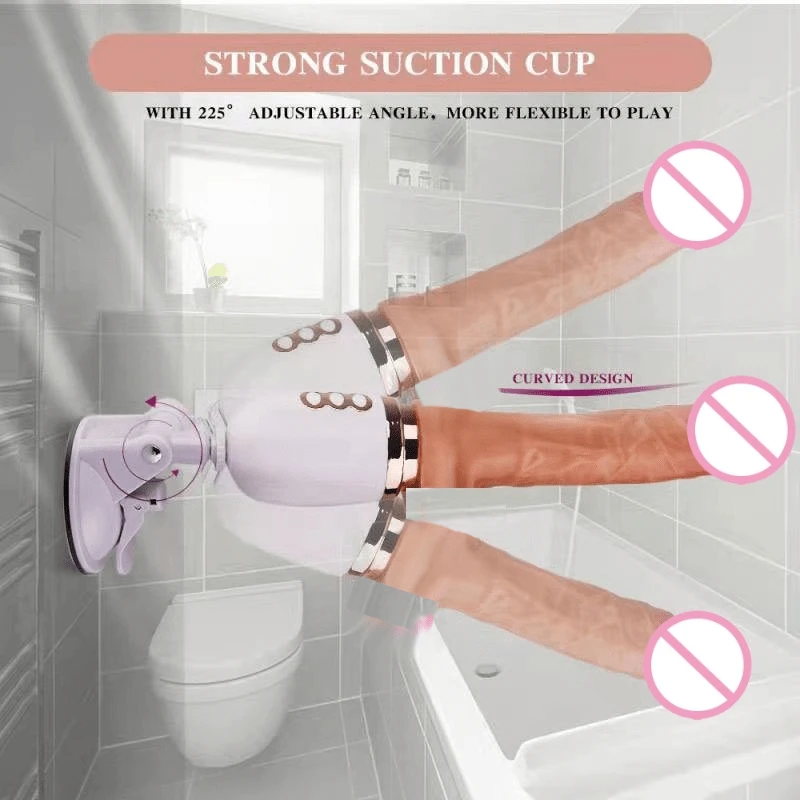 Автоматическая телескопическая секс-машина реалистичный фаллоимитатор