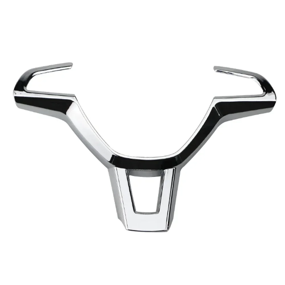 

Декоративная накладка на руль автомобиля, подходит для Skoda Kodiaq Octavia A7 Rapid Yeti, аксессуары из АБС-пластика, хромированный Стайлинг автомобиля