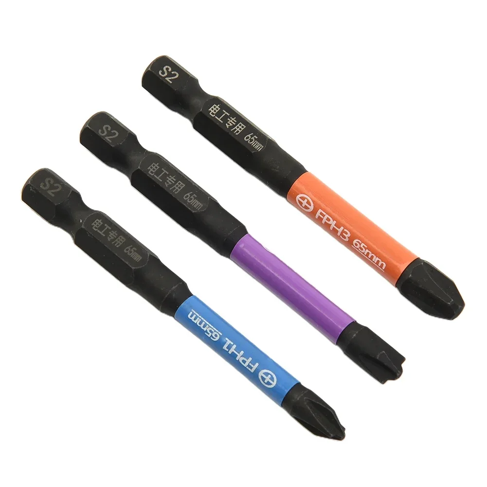 Крестовая отвертка 65 мм ручные инструменты Магнитный PH1 PH2 PH3 запасная розетка