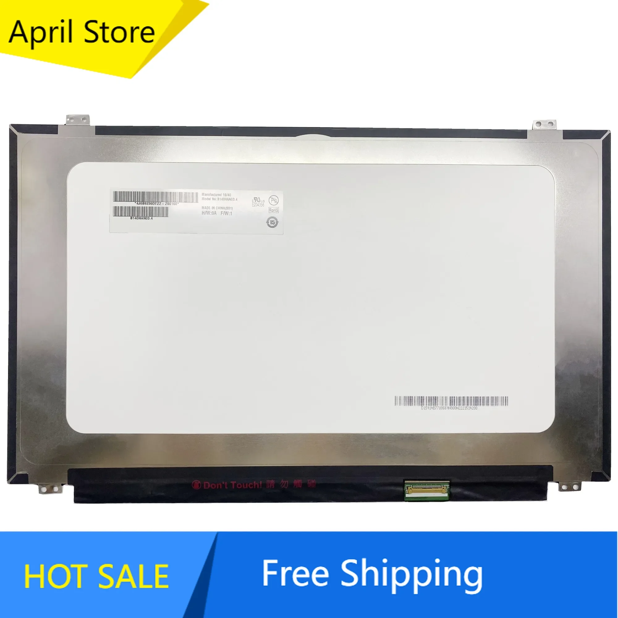 B140HAN03.4 14 0 &quotIPS ЖК-экран ноутбука панель дисплея матрица замена 1920*1080 EDP 30