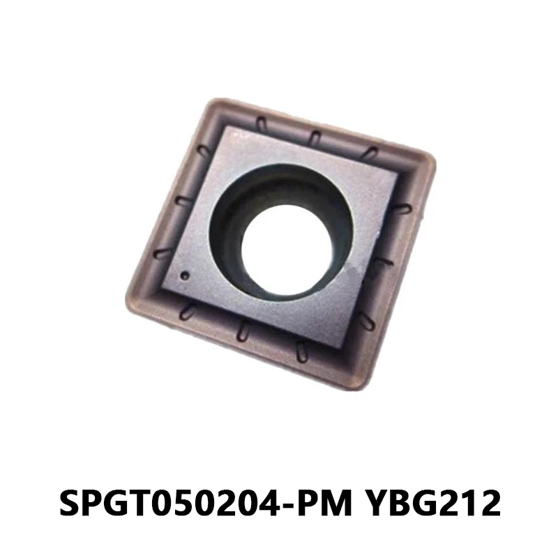 Оригинальные твердосплавные вставки SPGT 050204 -PM YBG212 SPGT05 U Сверлильные лезвия SP Тип