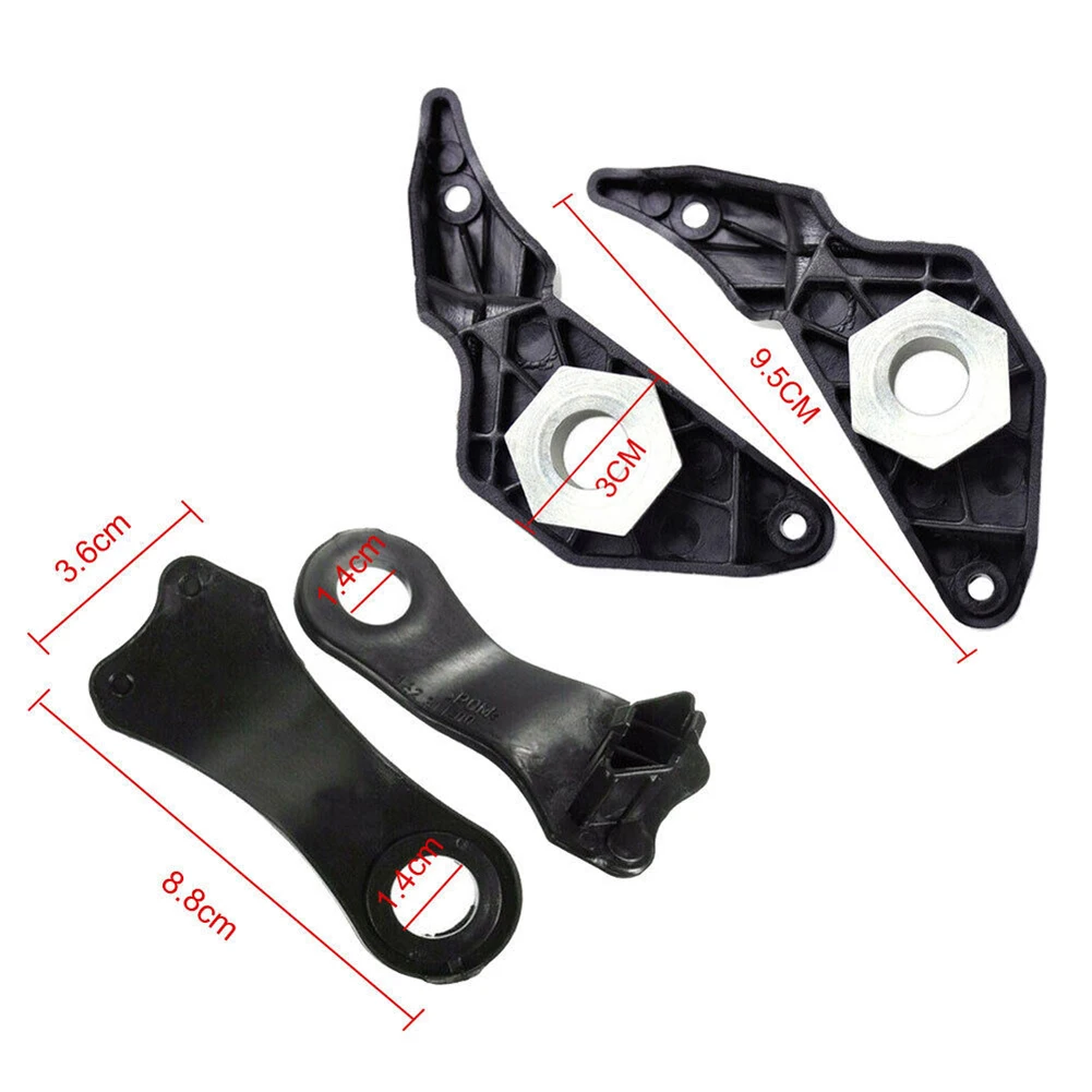 

4 PCS Left And Right Headlamp Headlight Bracket Repair Kit For BMW 5 Series E60 E61 525i 525xi 530i 530xi 540i 545i 550i