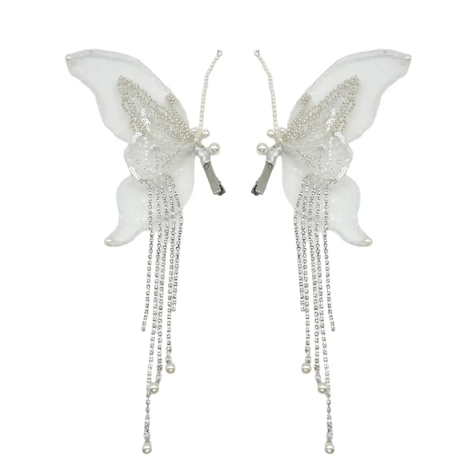 

Шпилька для волос с бабочкой и кисточкой, 2 шт.