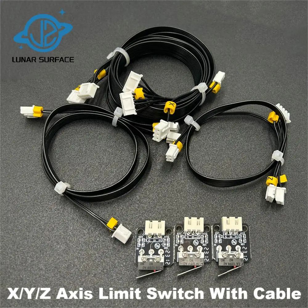 Детали для 3D-принтера ограничительный выключатель оси X/Y/Z с 3-контактным кабелем