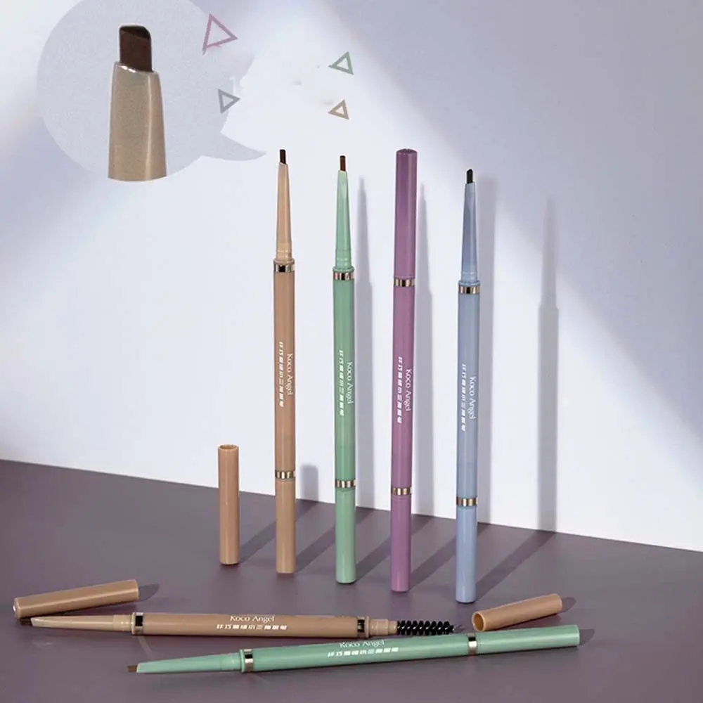 

Ultra Fine Triangle Eyebrow Pencil Precise Brow Definer Long Lasting Waterproof Blonde Brown Eye Brow Makeup Tools 4 Colors