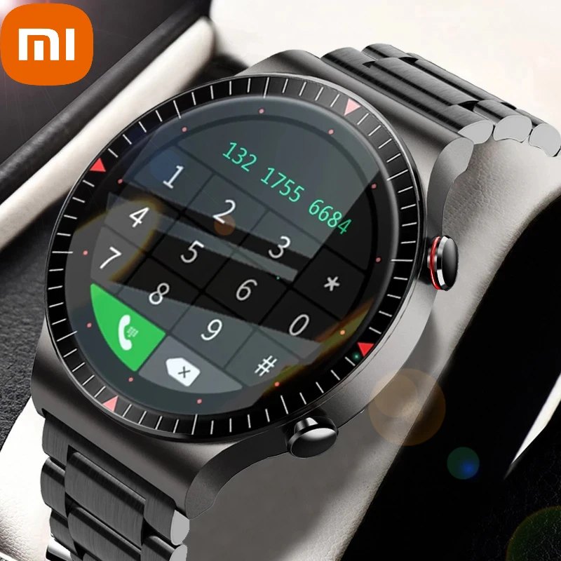 

Смарт-часы xiaomi со стальным браслетом, Bluetooth, водостойкие