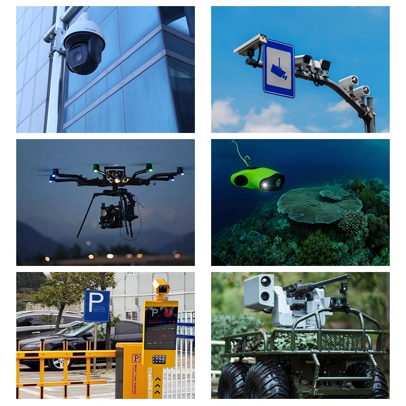 Модуль камеры 2MP true WDR AI ISP чипы hi3516dv500 2 0 T с IMX307 Наименьший Стандартный cmos