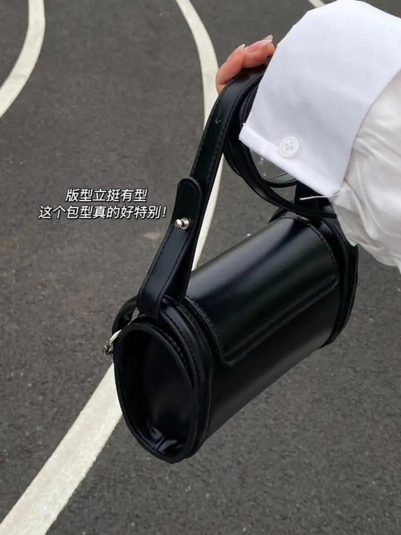 Миягава модная цилиндрическая сумка на цепочке с замком в виде сердца новинка 2024