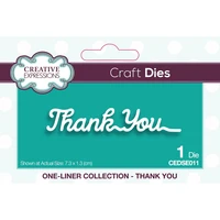 thank you one liner collection die 2022 new cutting templates scrapbook diary decorative templates embossing templates diy