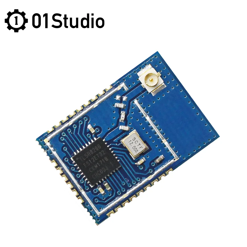 Фото TLS-03 BLE Buletooth 4,0 приемопередатчик Uart Прозрачный модуль передачи TLSR8266F512 Импульсная беспроводная антенна IPEX №2