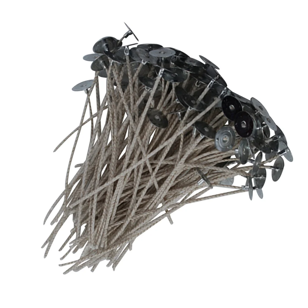 

Wick Making Wickscottondiy Natural Tabs Base Lamp Kit Replacement Stabilizer Core Sustainer Set Thick Pre Waxedholderssupply