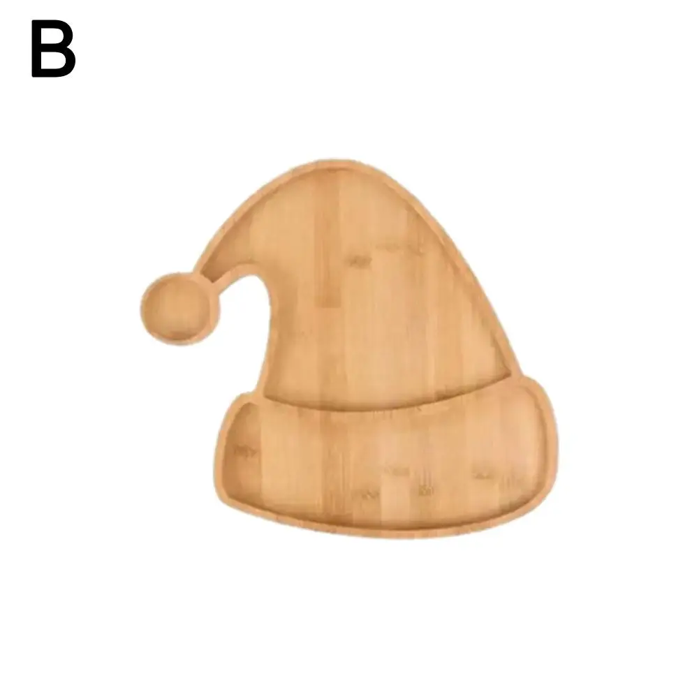 Рождественский поднос Рождественская елка шапка Лось Закуска Блюдо Салат