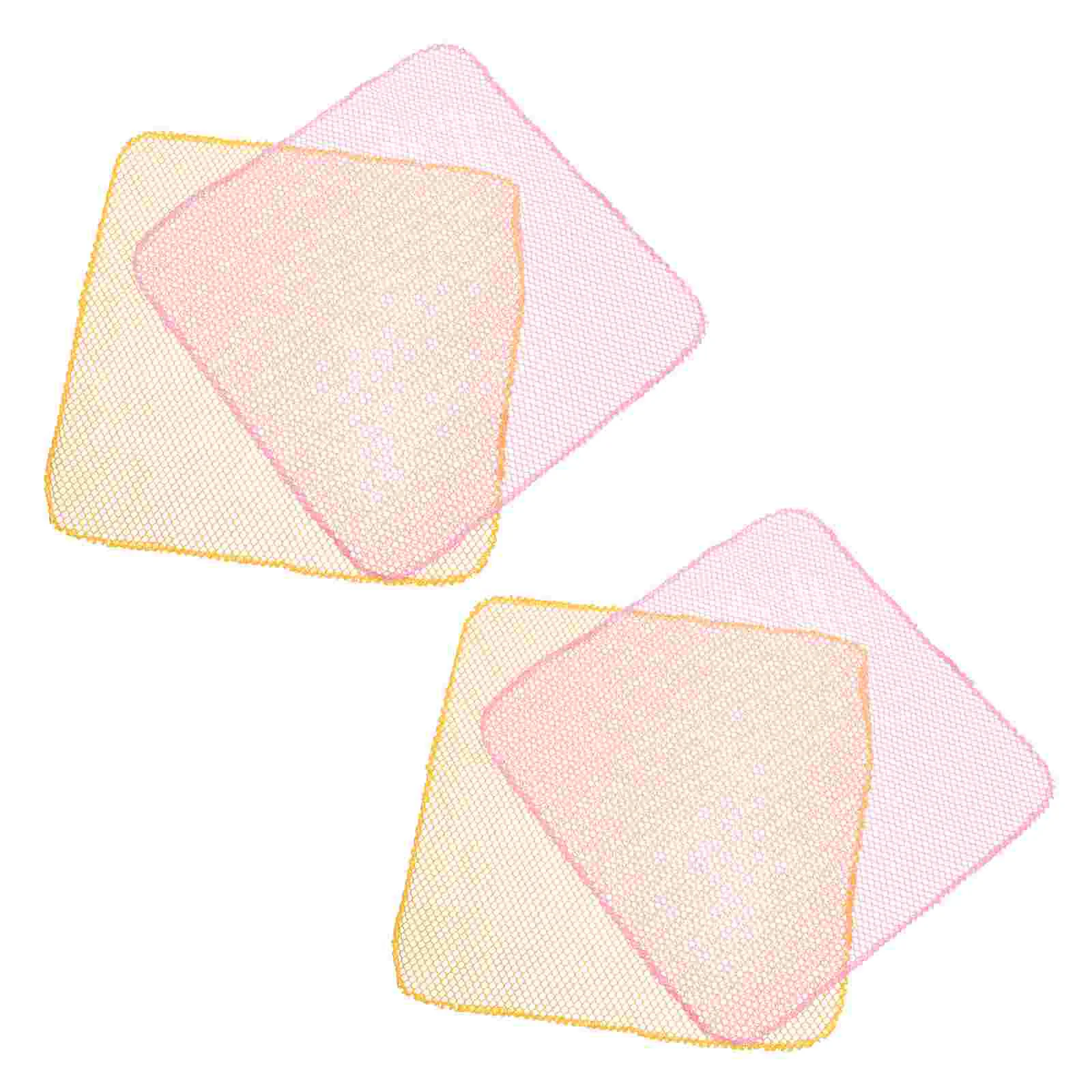

Dish Cloth Washing Kitchen Cloths Towel Dishes Cleaning Net Mesh Rag Scrubber Hand Bowl Drying Fast Sponges Towels Oil Dry Quick