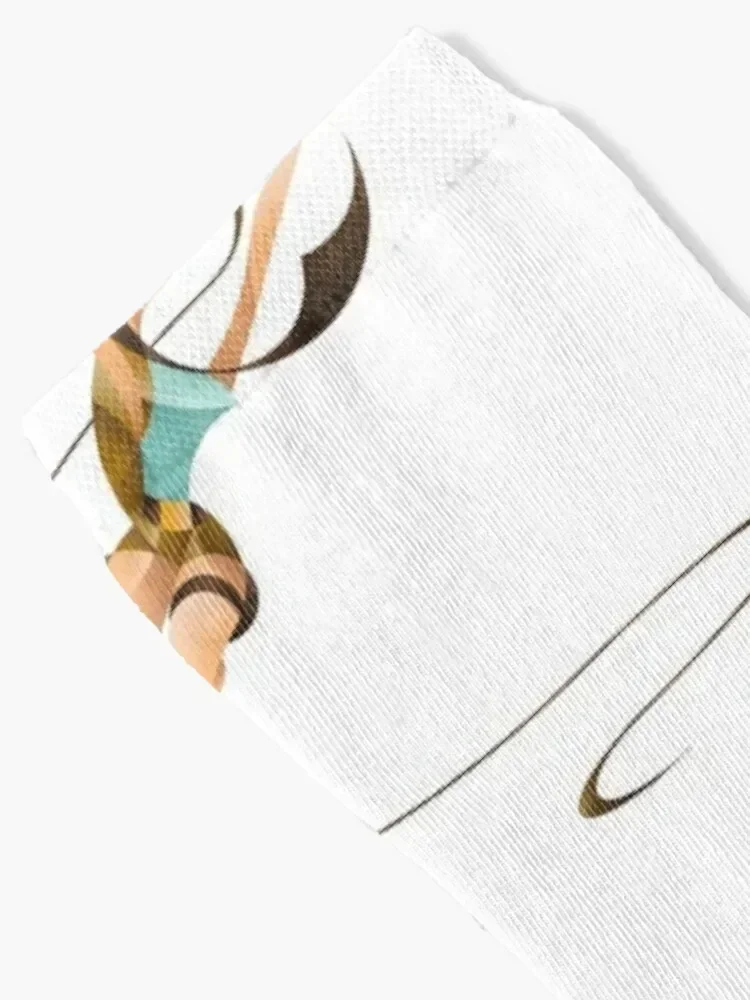 Lara Croft-Tomb Raider Tribute Плакат Носки рождественский подарок для спорта и отдыха