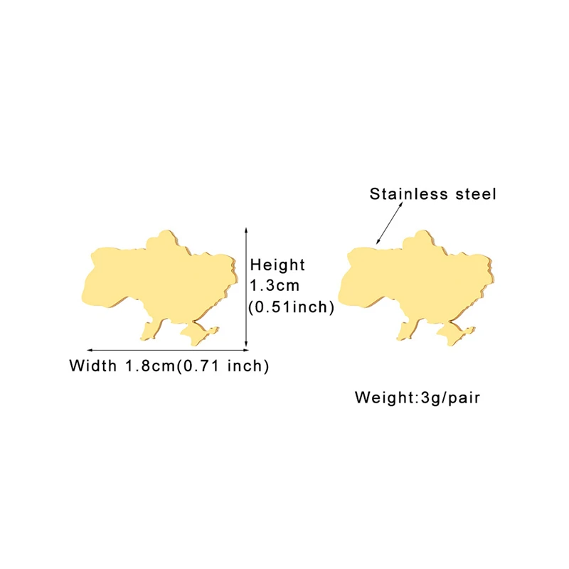 Модные серьги-подвески с украинскими картами для женщин и девушек украшение из