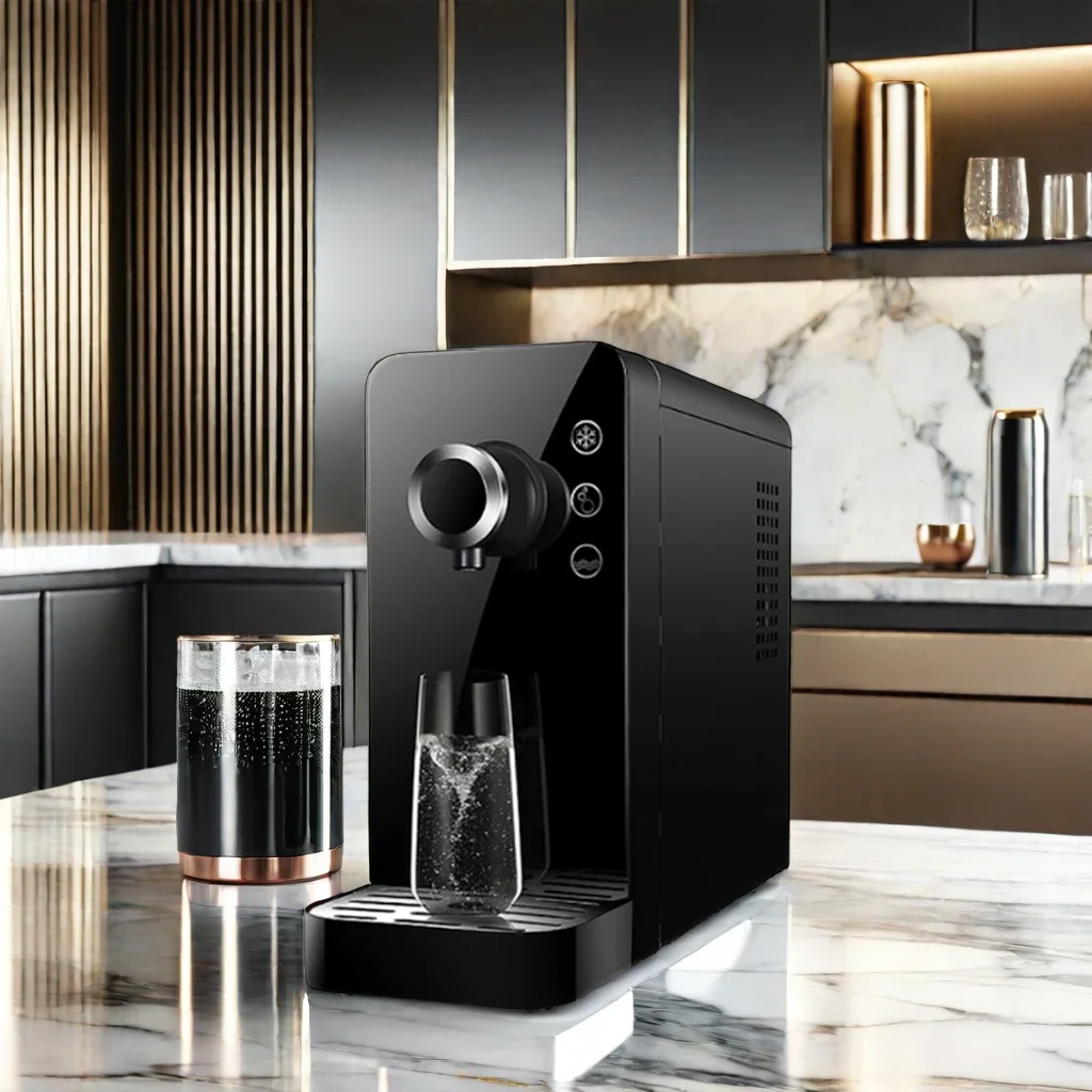 2024 г. новый дизайн домашний Электрический диспенсер для газировки и сияющей воды