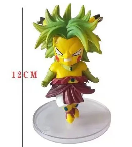 

Фигурка Пикачу из м/ф «Драконий жемчуг», аниме модель Broly, статуя покемона, экшн-фигурка, рождественский подарок для детей, подарок на день ро...