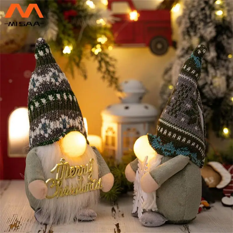 

Светящиеся карликовые украшения, практичное светящееся украшение, высококачественные рождественские украшения, товары для рождественской тематики, высококачественные украшения