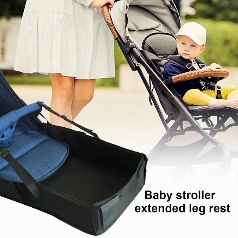 

Stroller Footrest Stroller Leg Rest Extension Portable Footrest Adjustable Height Foot Rest Extended Seat Pedal Leg Support