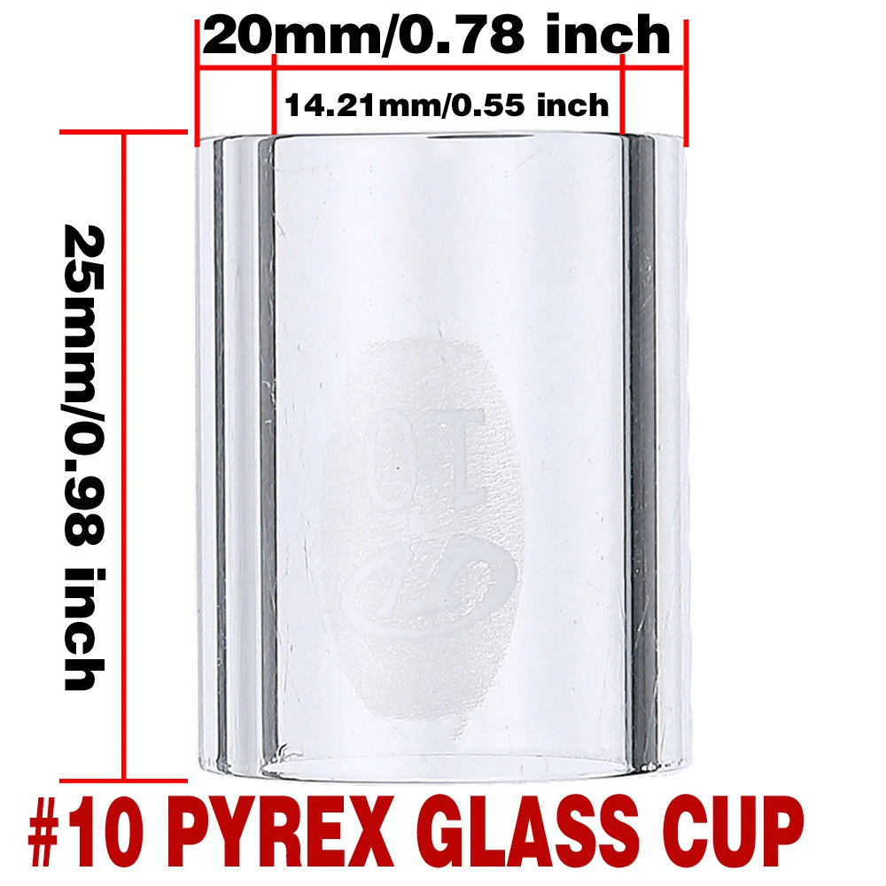 Комплект термостойких контактных наконечников для сварочных горелок TIG 7 шт. |