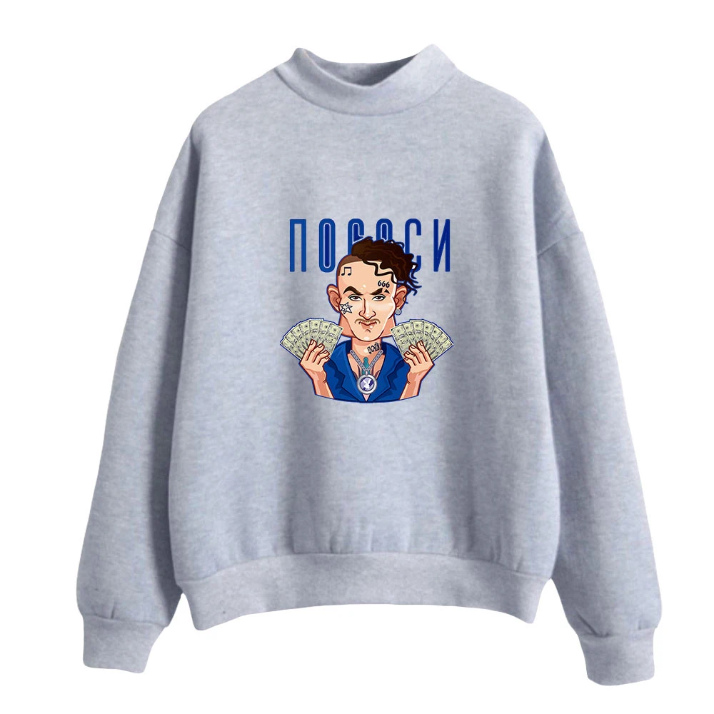 

New Women Sweatshirts Casual Pullovers Spring and Autumn Fashion Versatiles Turtleneck Pullover Trendy Streetwear Tops Oversized
