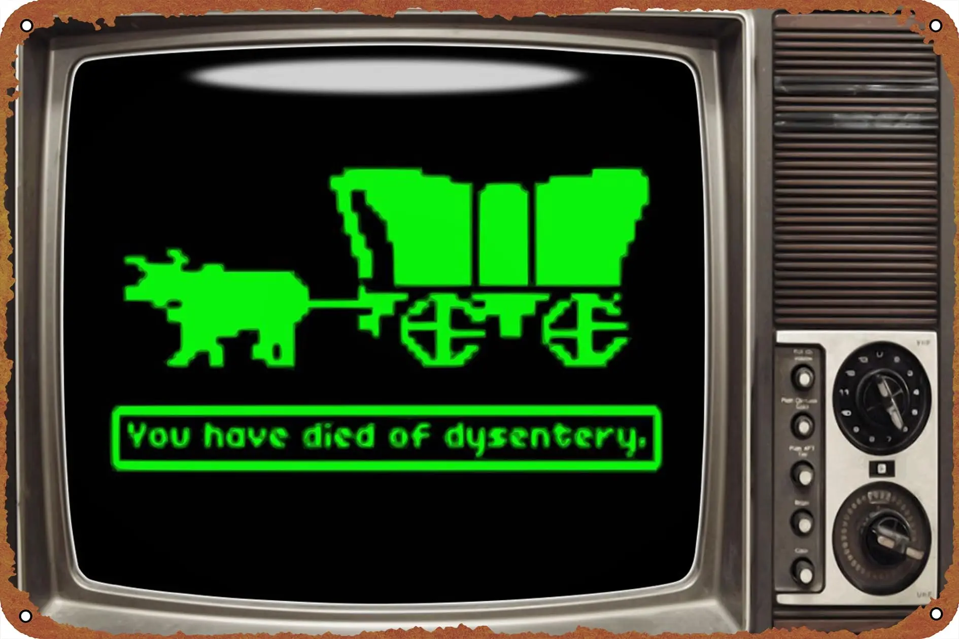 Постер в стиле игры Орегон винтажный жестяной плакат для бара офиса дома декор