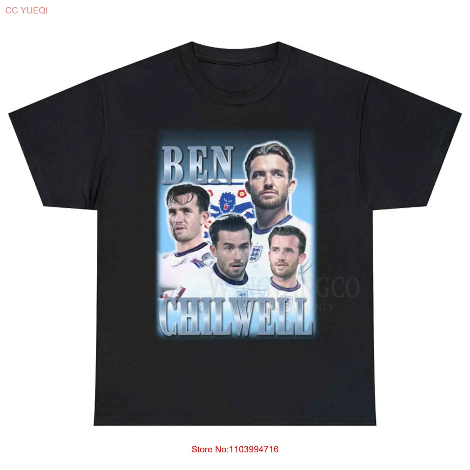 Винтажная Футболка Ben Chilwell английская футболка с графическим рисунком