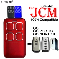 JCM GO PORTIS NORTON Garage Door Opener 868mhz Electric Door Control Replacement 4 Channel Remote Control Switch Transmitter Key