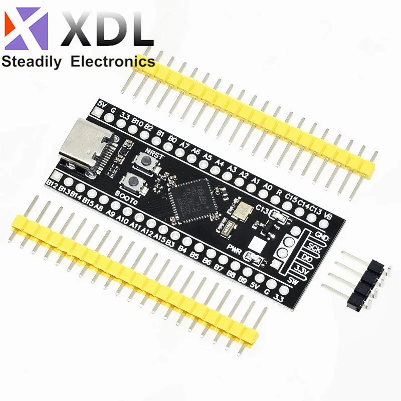 Макетная плата STM32F401 STM32F411 STM32F401CCU6 STM32F411CEU6 STM32F4, обучающая плата STM32F401CCU6