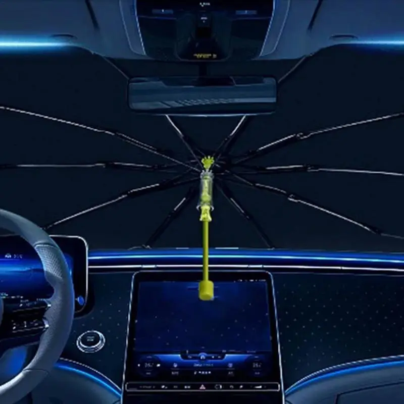 Солнцезащитный козырек на лобовое стекло автомобильный солнцезащитный зонт для