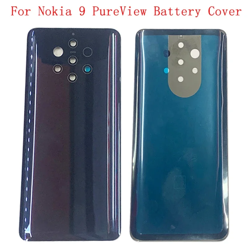 Задняя крышка чехол для задней двери Nokia 9 батарейного отсека PureView с логотипом