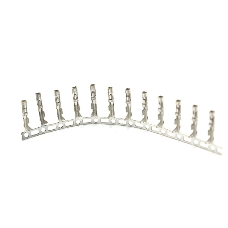 

200Pcs Dupont Reed Female Crimp Pin Jumper Terminal Connector Terminal Metal 2.54mm